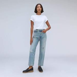 Everlane The Rigid Way-High® Jean  Blue Base - Size 26